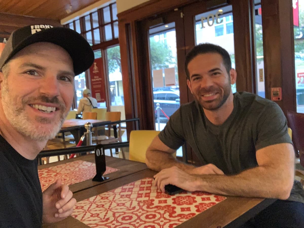 With Ryan Moran in San Antonio